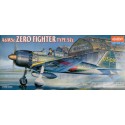 Maquette d'avion en plastique ZERO Fighter Type 5 1/72