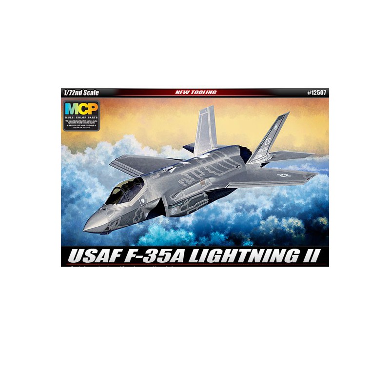 Maquette d'avion en plastique F-35A Lightning II MCP 1/72 Maquette d'avion en plastique F-35A Lightning II MCP 1/72