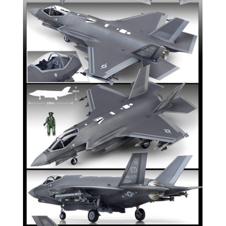 Maquette d'avion en plastique F-35A Lightning II MCP 1/72