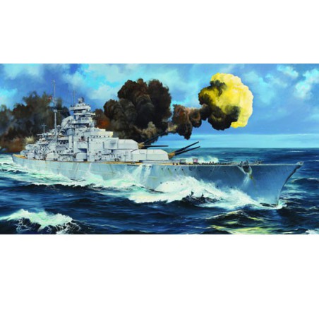 Plastikboot Model Deutsch Bismarck Schlachtschiff | Scientific-MHD