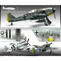 Maquette d'avion en plastique D-DAY P-47& FW190A-8 Combo 1/72