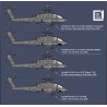 Maquette d'hélicoptère en plastique AH-64D Block II Apache 1/72 Maquette d'hélicoptère en plastique AH-64D Block II Apache 1/72