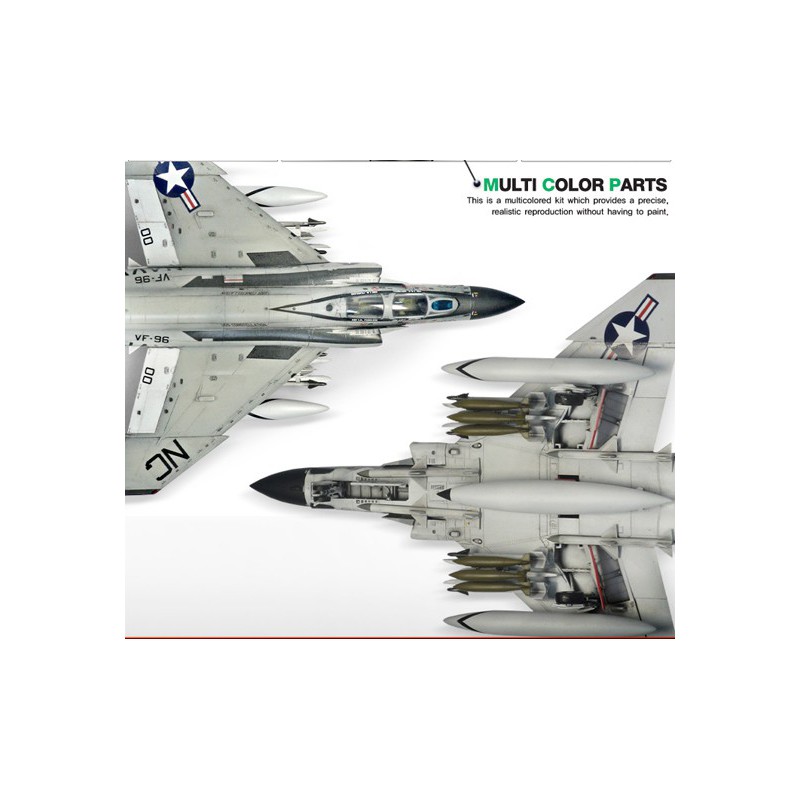 Maquette d'avion en plastique F-4J Phantom SOW TIME MCP 1/72