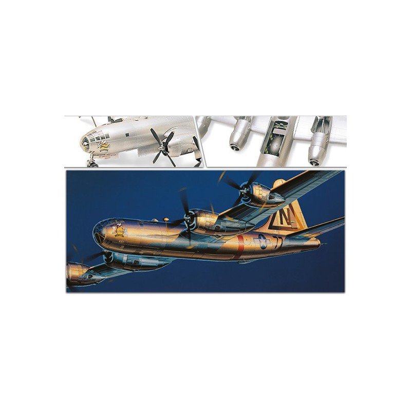 Maquette d'avion en plastique B-29A ENOLAGAY & BOCKSCAR 1/72 Maquette d'avion en plastique B-29A ENOLAGAY & BOCKSCAR 1/72