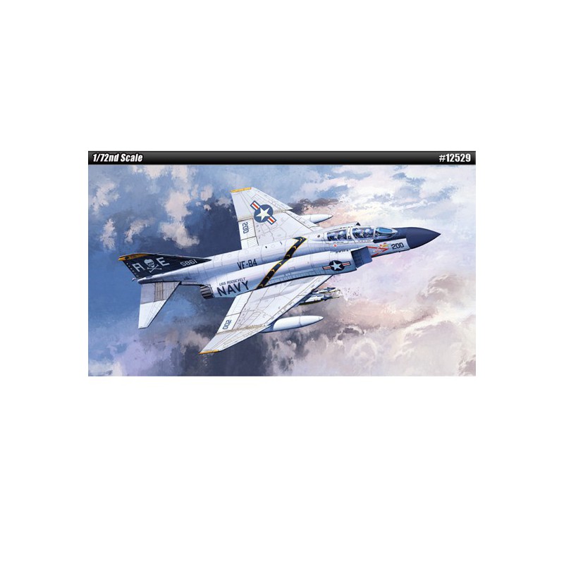 Maquette d'avion en plastique USN F-4j Phantom 1/72 Maquette d'avion en plastique USN F-4j Phantom 1/72