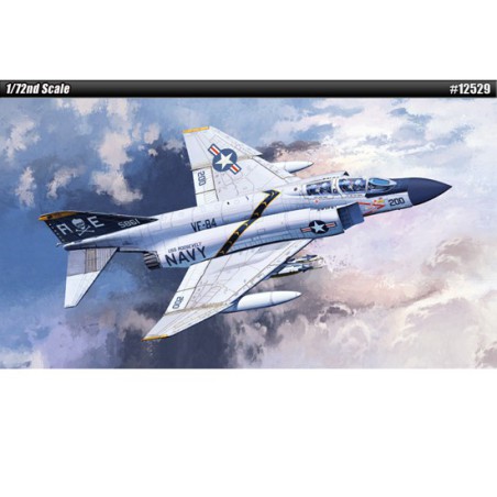 USN F-4J Phantom plastic model 1/72 | Scientific-MHD