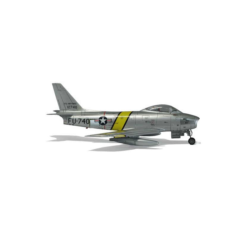 Maquette d'avion en plastique P-47D & F-86E As Gabreski 1/72