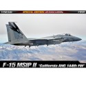 Maquette d'avion en plastique F-15 MSIP II 144th FW 1/72