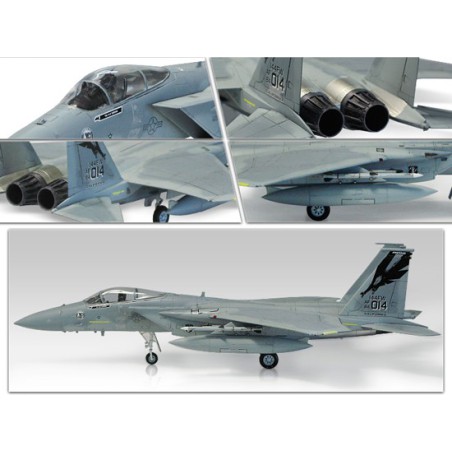 Maquette d'avion en plastique F-15 MSIP II 144th FW 1/72