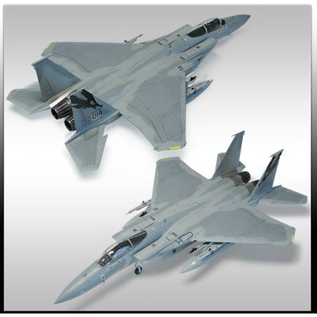 Maquette d'avion en plastique F-15 MSIP II 144th FW 1/72