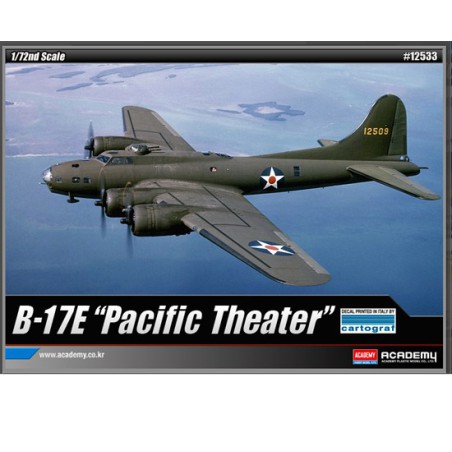 Kunststoffebene Modell B-17e Pacific Theather 1/72 | Scientific-MHD