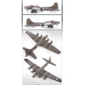 Maquette d'avion en plastique B-17E Pacific Theather 1/72