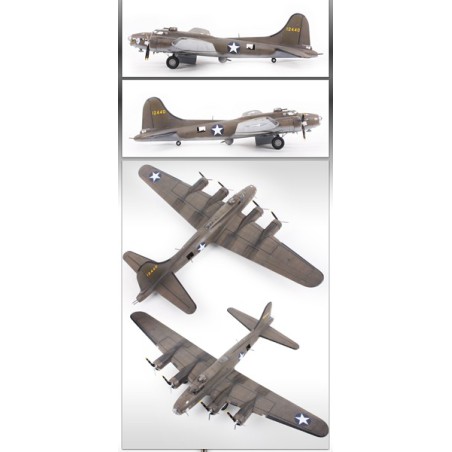 Maquette d'avion en plastique B-17E Pacific Theather 1/72