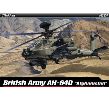 Kunststoffhubschraubermodell AH-64 Afgistan 1/72 | Scientific-MHD