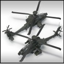 Plastic helicopter model AH-64 AFGISTAN 1/72 | Scientific-MHD