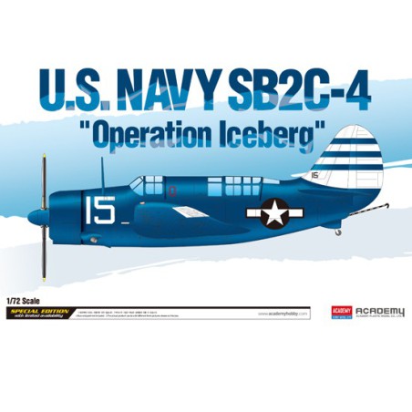 Maquette d'avion en plastique U.S. Navy SB2C-4 1/72