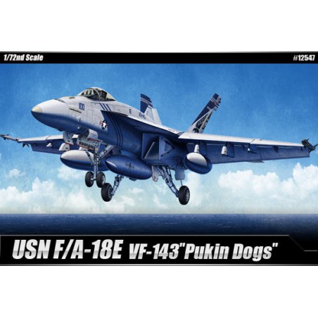 USN F/A-18E Kunststoffebene Modell VFA-143 1/72 | Scientific-MHD