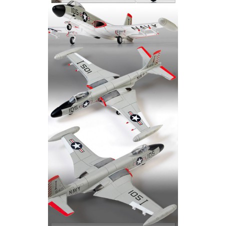 USN F2H-3 plastic plane model Black Aces 1/48 | Scientific-MHD