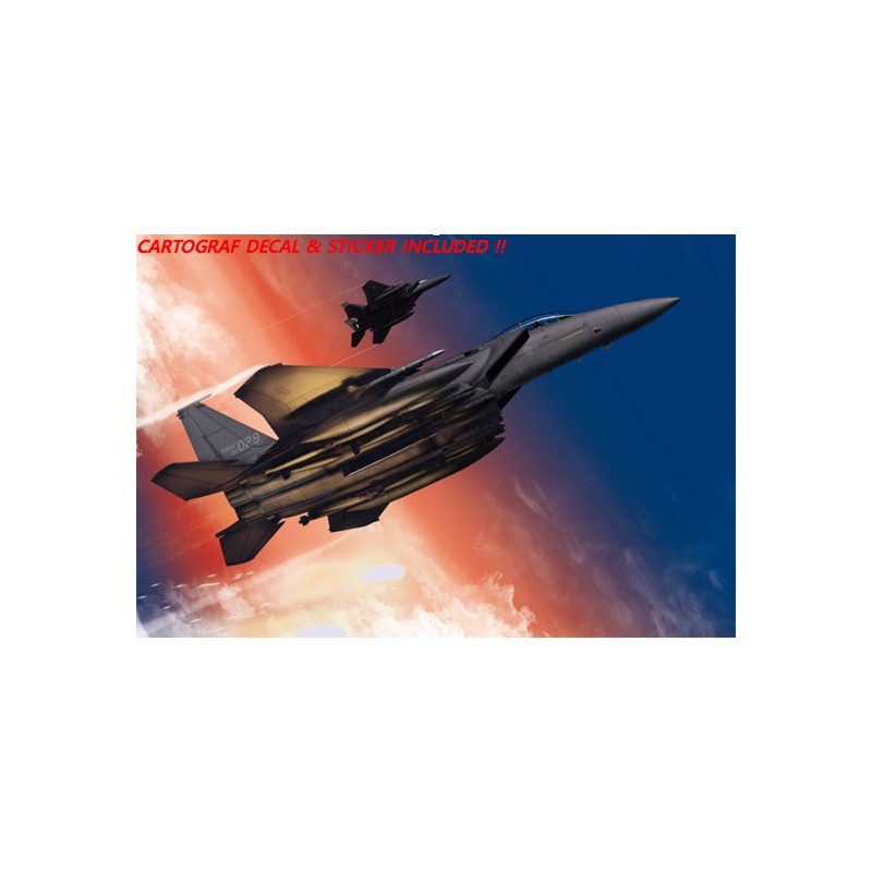 Maquette d'avion en plastique F-15K ROCAF1/72