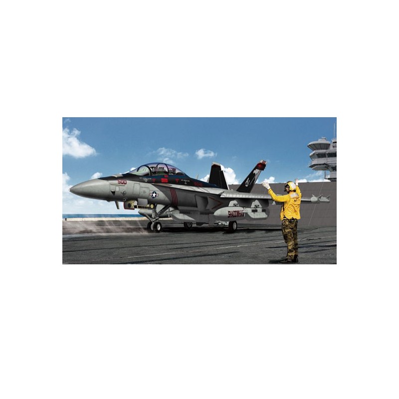 Maquette d'avion en plastique EA-18G VAQ-1411/72