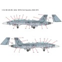 EA-18G plastic plane model VAQ-1811/72 | Scientific-MHD