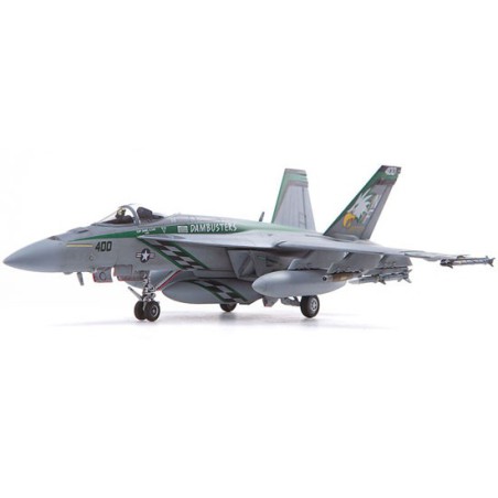 Maquette d'avion en plastique USN F/A-18E VFA-195 « Chippy Ho » 1/72