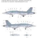 F/A-18f Kunststoffebene Modell VFA-2 1/72 | Scientific-MHD