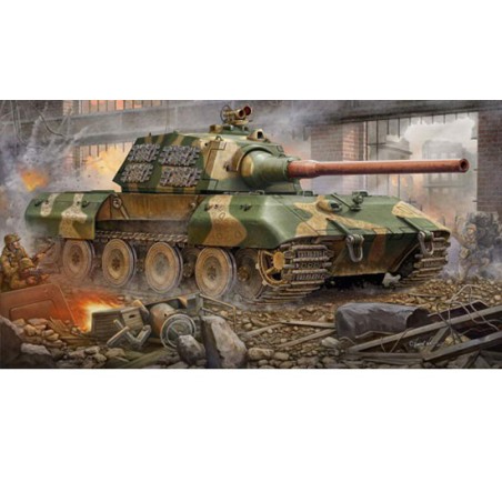 TRAIN E100 Super Heavy Tank plastic plastic model | Scientific-MHD