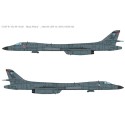 Maquette d'avion en plastique USAF B-1B 34th BS 1/144