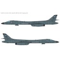 Maquette d'avion en plastique USAF B-1B 34th BS 1/144