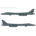 Maquette d'avion en plastique USAF B-1B 34th BS 1/144