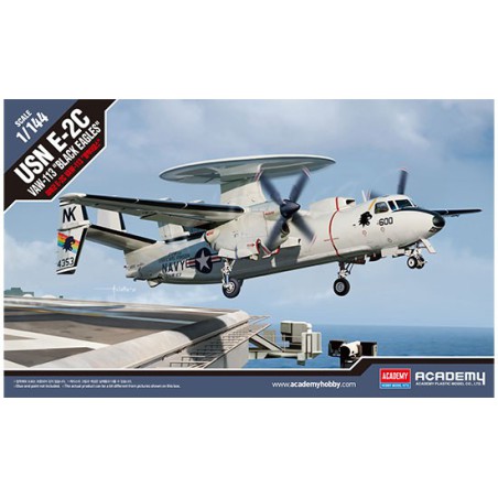 Maquette d'avion en plastique USN E-2C VAW-113 1/144