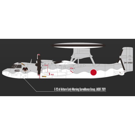 USN E-2C Kunststoffebene Modell VAW-113 1/144 | Scientific-MHD