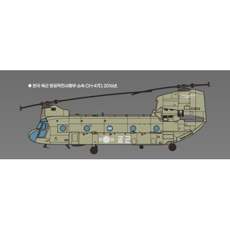 Kunststoffhubschraubermodell CH-47 D/F/J/HC.MK.I 1/144 | Scientific-MHD