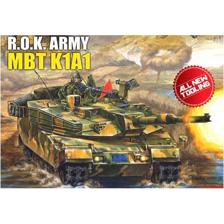 Maquette de Char en plastique K1A1R.O.K. ARMY1/35