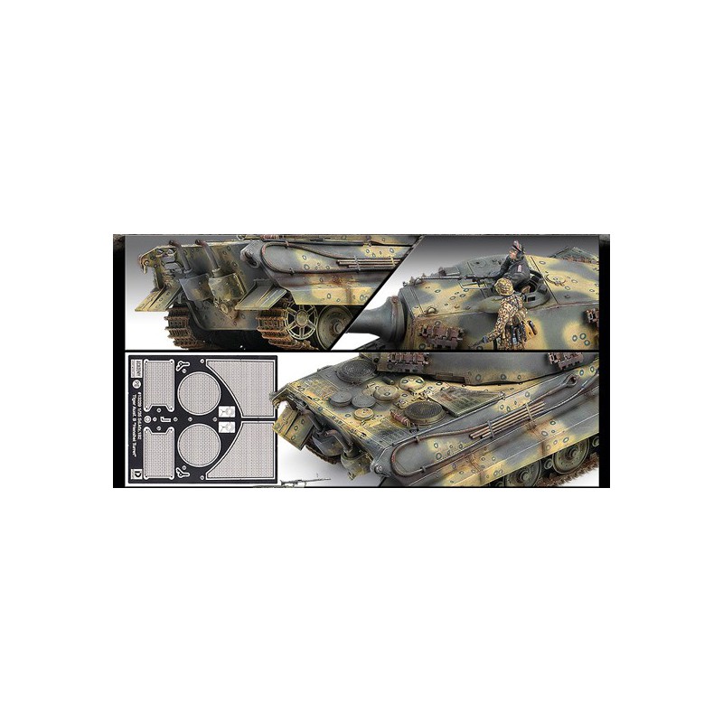 Maquette de Char en plastique King Tiger Last Production1/35 Maquette de Char en plastique King Tiger Last Production1/35