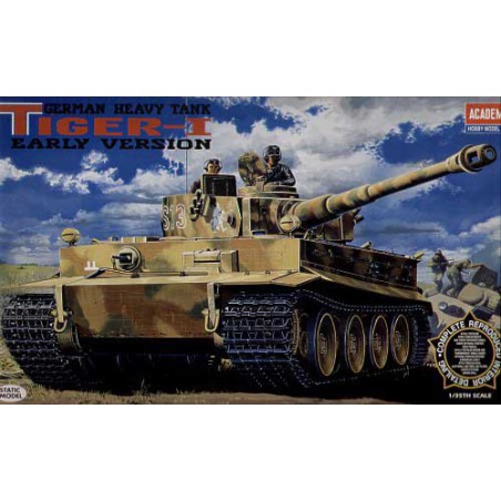 Plastic tag model German Tiger 1 Early 1/35 | Scientific-MHD