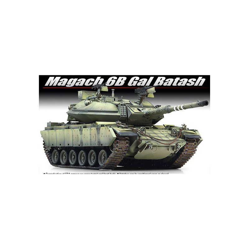 Maquette de Char en plastique Magach 6B Galbatash 1/35