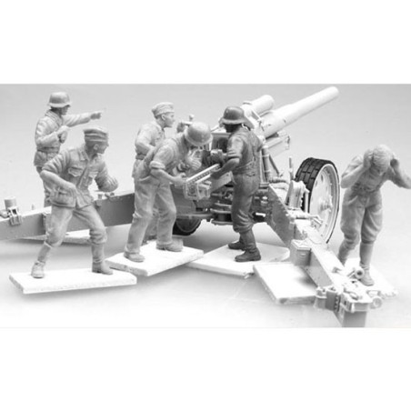 Figurine GERMAN FIELD HOWITZER GUN CREW