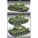 T34/85 plastic tank model n ° 112 Factory prod. 1/35 | Scientific-MHD