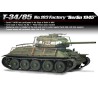 Kunststofftankmodell T-34/85 N ° 183 Berlin 1945 1/35 | Scientific-MHD