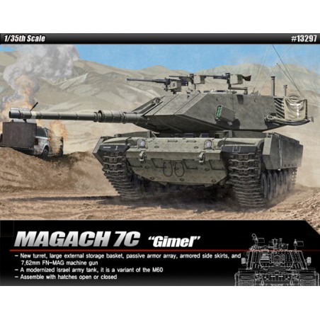 Magach 7c 1/35 Kunststofftankmodell | Scientific-MHD