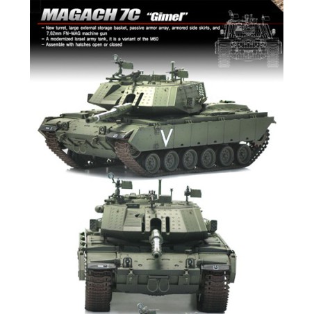 Magach 7c 1/35 Kunststofftankmodell | Scientific-MHD