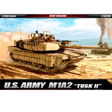 Maquette de Char en plastique U.S. Army M1A2 TUSK II 1/35