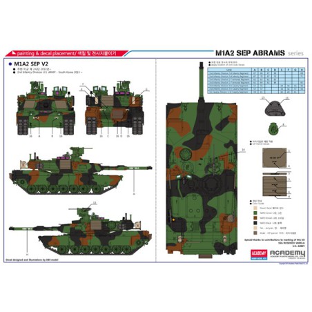 Kunststofftankmodell US Army M1A2 Tusk II 1/35 | Scientific-MHD