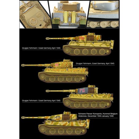 Tiger-1 fehrmann 1/35 plastic tag model | Scientific-MHD