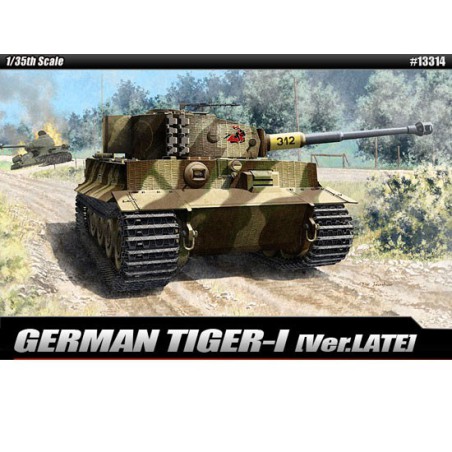 Tiger I spät 1/35 Plastik -Tag -Modell | Scientific-MHD