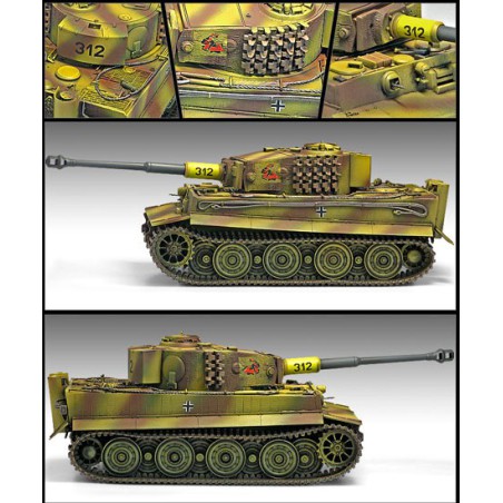 Tiger I spät 1/35 Plastik -Tag -Modell | Scientific-MHD