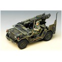 Maquette de Char en plastique M151A2 TOW JEEP1/35