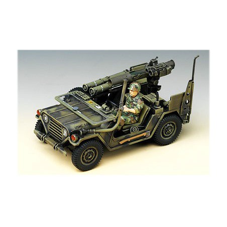 Maquette de Char en plastique M151A2 TOW JEEP1/35